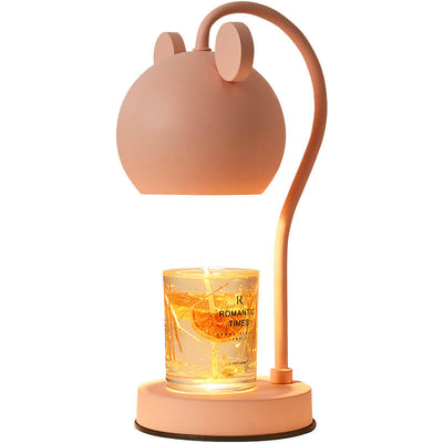 Modern Cartoon Minimalist Hardware 1-Light Melting Wax Table Lamp