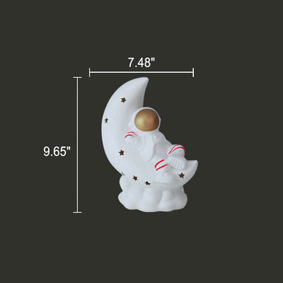 Modern Creative Astronaut Rabbit USB Rechargeable LED Night Light Table Lamp