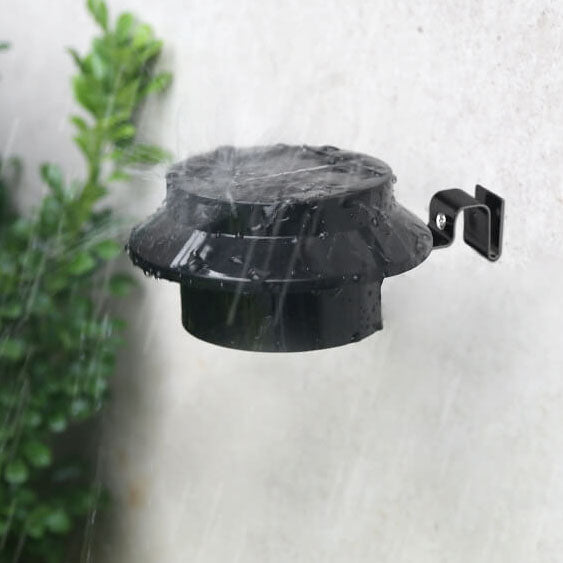Modern Solar Outdoor Waterproof UFO Shaped LED Wall Sconce Lamp