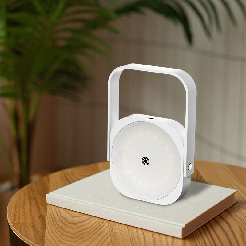 Luz de noche decorativa recargable por USB colgante, giratoria y plegable creativa 