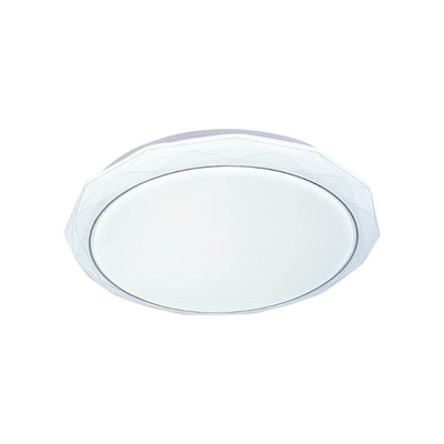 Modern Simple Round Diamond Acrylic LED Flush Mount Ceiling Light