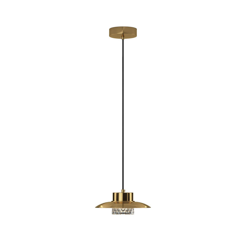 Nordic Luxury Vollkupfer-Kuppel LED Pendelleuchte 