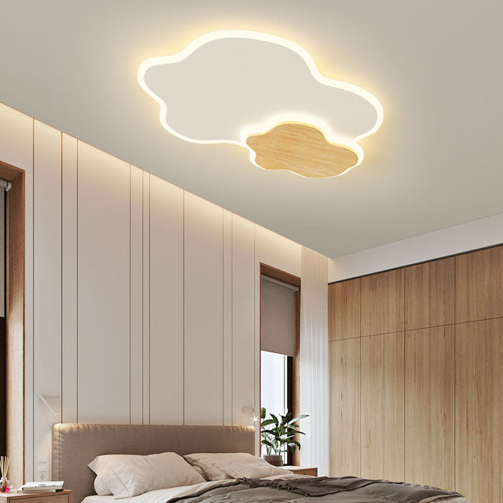 Japanische minimalistische Cloud Log Acryl-LED-Unterputzbeleuchtung