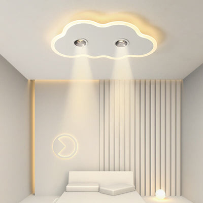 Nordic Minimalist Clouds Spotlights LED Kids Flush Mount Ceiling Light