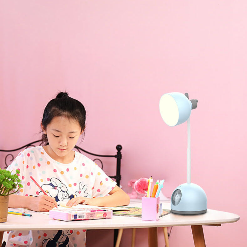 Creative Cartoon Student USB Charging LED 1-Light Table Lamp