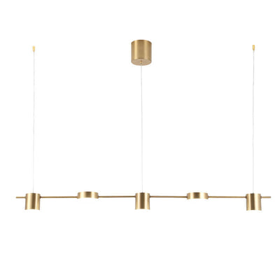 Modern Minimalist Line Round Spotlight LED Island Light Chandelier