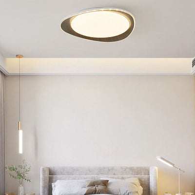ضوء السقف المثبت بشكل مسطح LED بتصميم حبيبات خشبية حديثة وبسيطة 