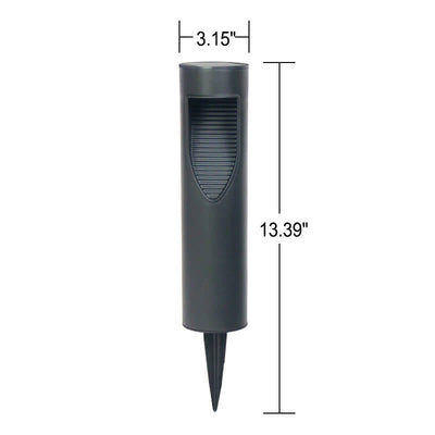 Solar Waterproof Cylinder Design LED Outdoor Landscape Decorative Lawn Light