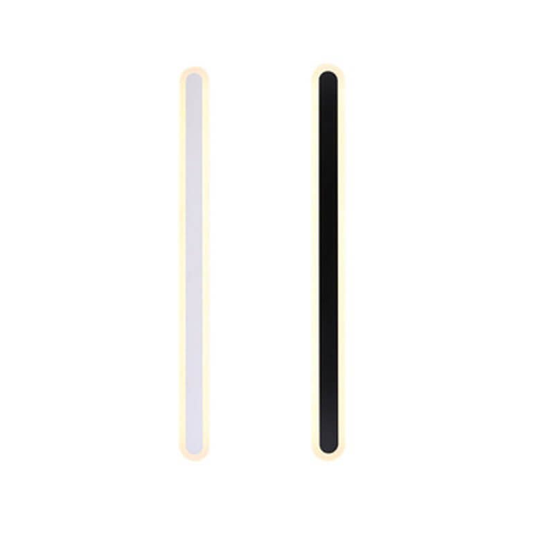 Modern Minimalist Long Bar Iron Acrylic LED Wall Sconce Lamp