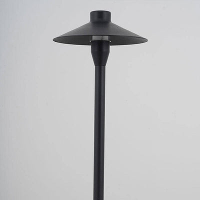 Copper Aluminum Umbrella Design LED Outdoor Lawn Floor Lamp