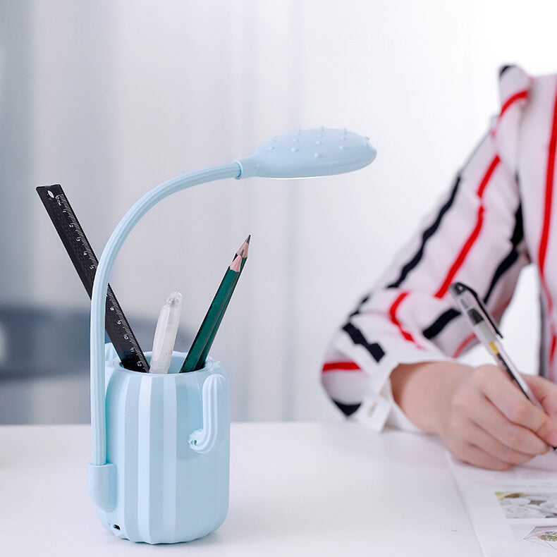 Creative Foldable Cactus Design LED Eye Protection Desk Lamp