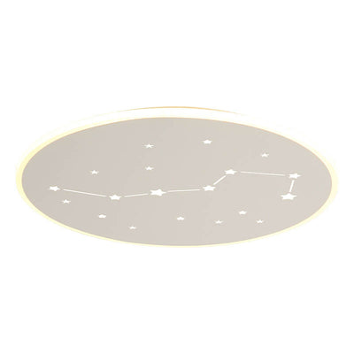 Modern Creative Dipper Round LED Flush Mount Ceiling Light