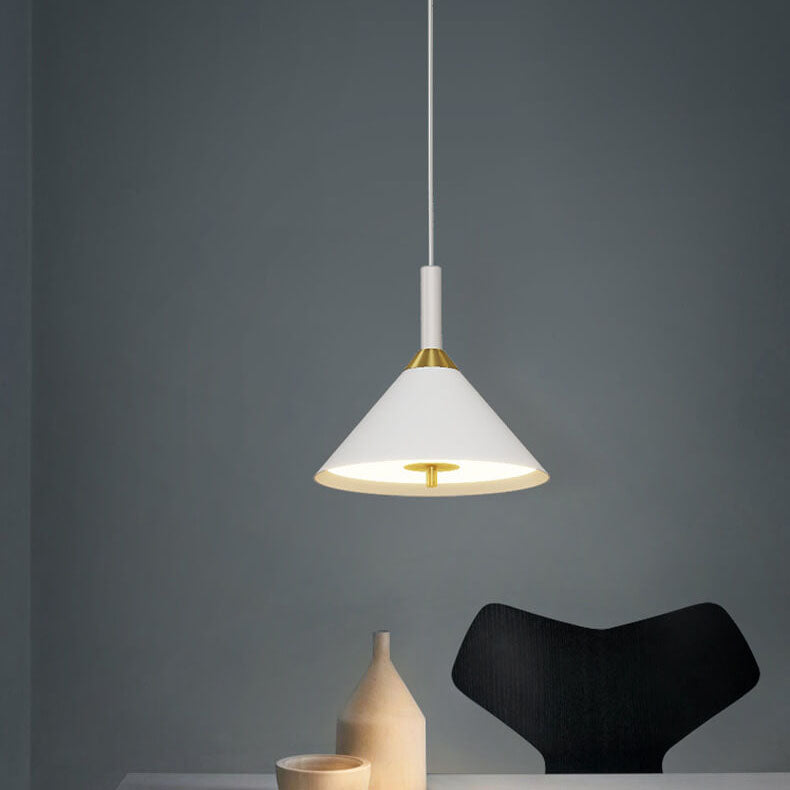 Modern Minimalist Intelligent Touch Lift Iron Acrylic LED Pendant Light