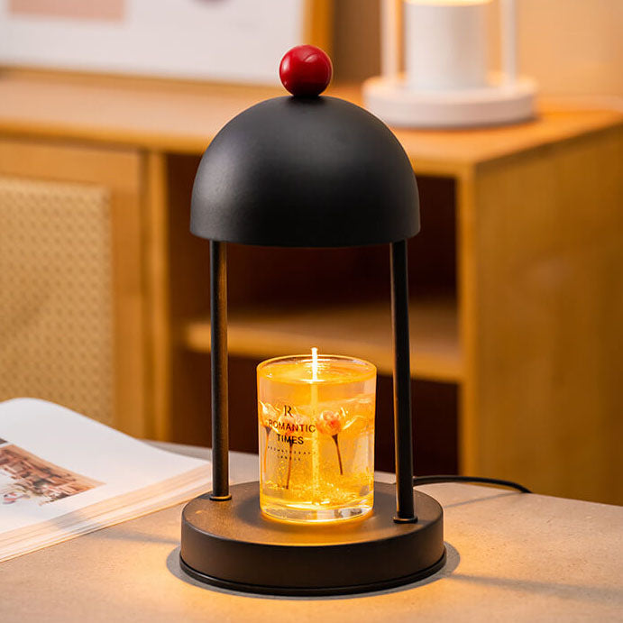 Modern Simple Iron Dome 2-Light Melting Wax Table Lamp