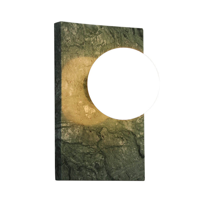 Nordic Marble Rectangular Design 1-Light Wall Sconce Lamp