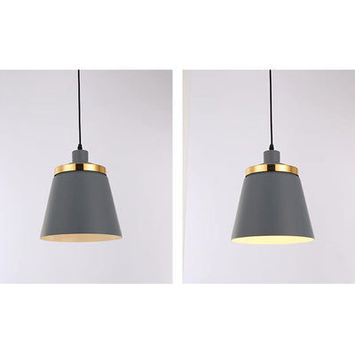 Nordic Industrial Simple Iron Art 1-Light Pendant Light