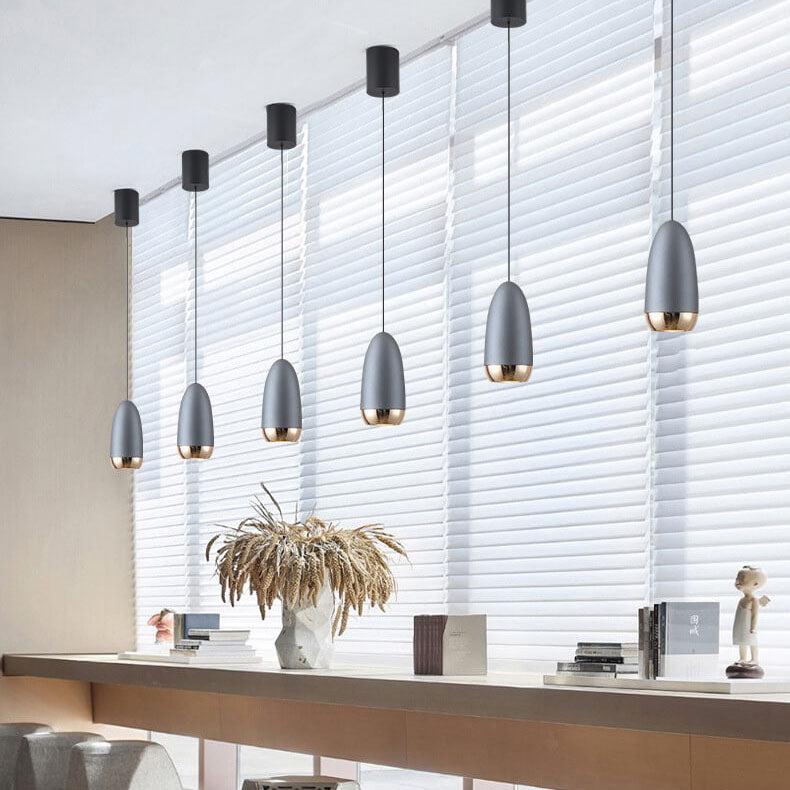 Industrielle Aluminium Kreative Kugel LED Pendelleuchte 