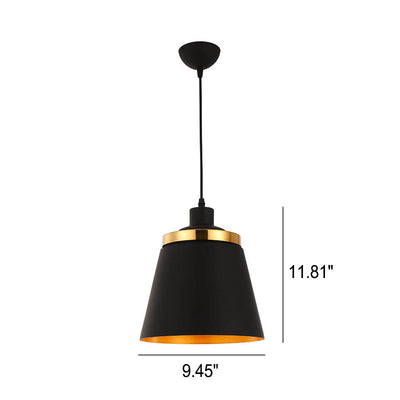 Nordic Industrial Simple Iron Art 1-Light Pendant Light