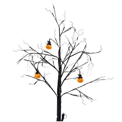 Halloween Pumpkin Skeleton Tree Light LED Simulation Tree Decoration Light