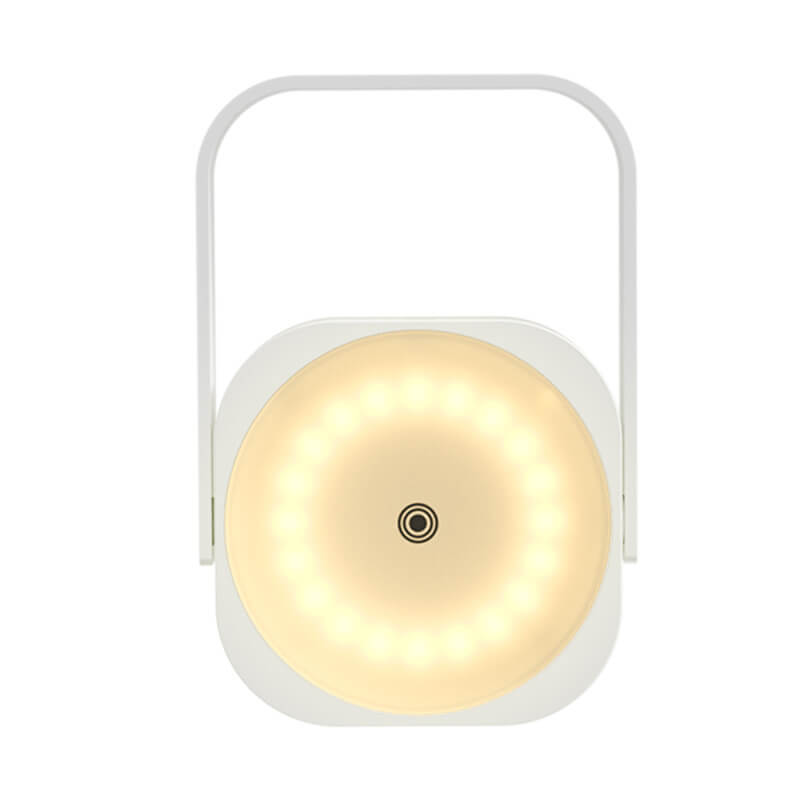 Luz de noche decorativa recargable por USB colgante, giratoria y plegable creativa 