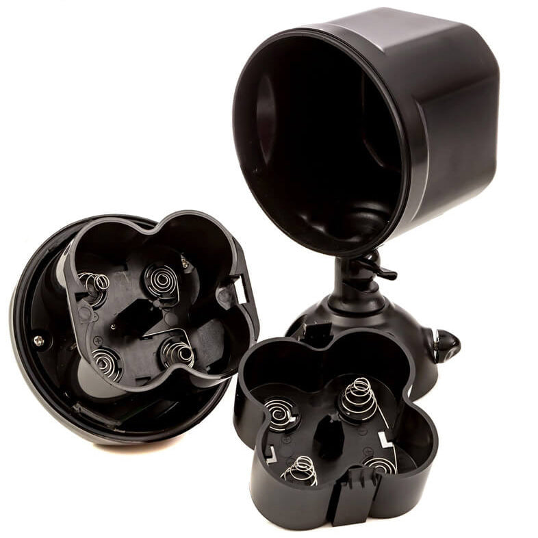 Einfache Spotlight 4 LED drehbare Sensor Straßenleuchte Wandleuchte Lampe 
