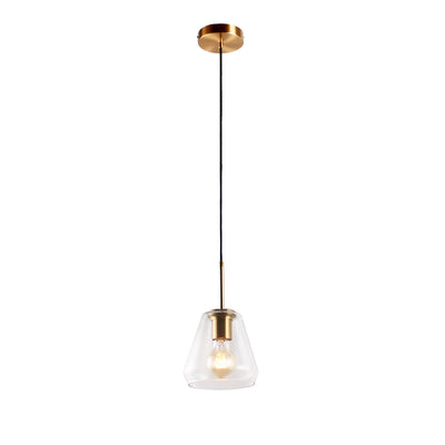 Modern Retro Glass 1-Light Pendant Light