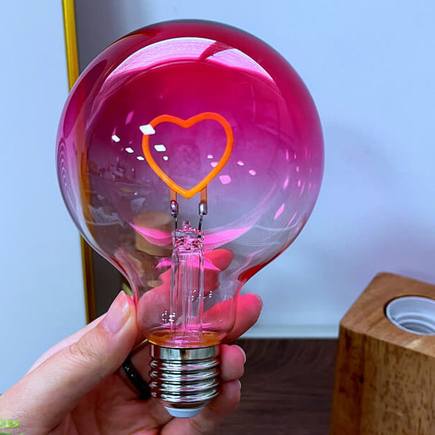 مصباح طاولة زخرفي LED بقاعدة خشبية ومصباح ليلي محيط بمصباح عتيق 