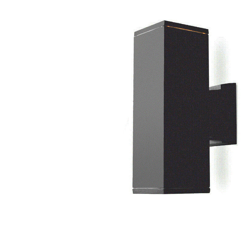 Modern Minimalist Square Column LED Luminous Outdoor Waterproof Wall Sconce Lamp