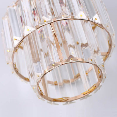 Modern Nordic Creative Crystal Tower LED Pendant Light