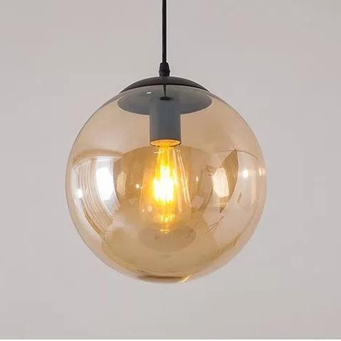 Nordic Modern Minimalist Creative Bubble Transparent 1-Light Pendant Light