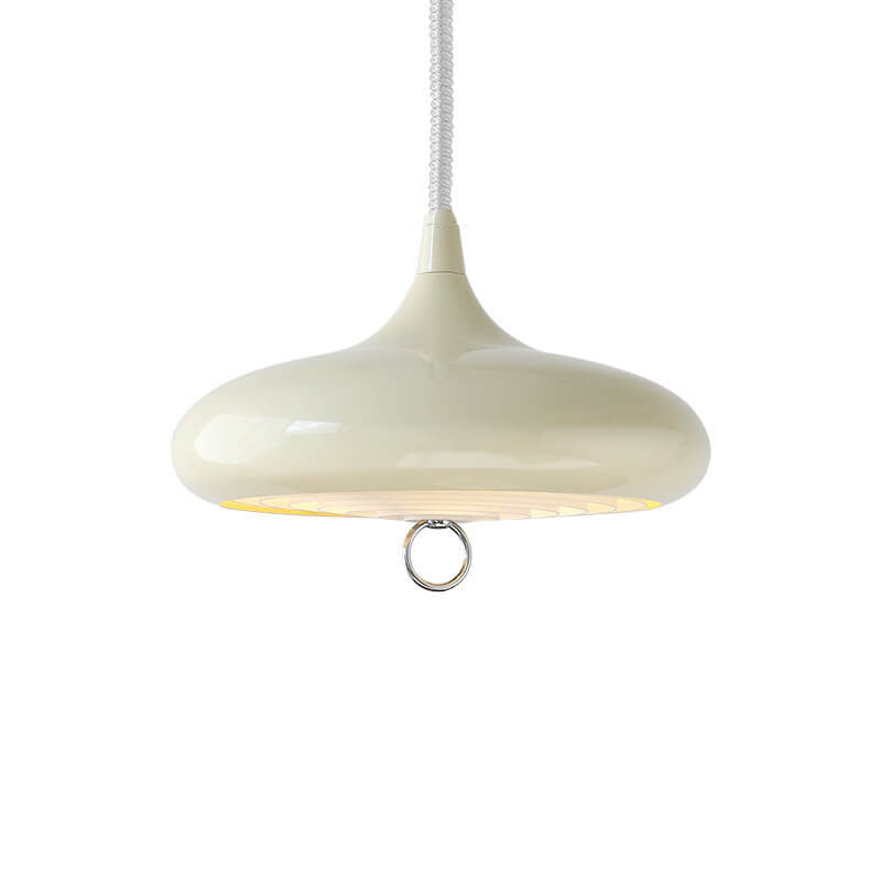 Moderner minimalistischer reiner weißer, höhenverstellbarer Eisen-Acryl-3-Licht-Kronleuchter 