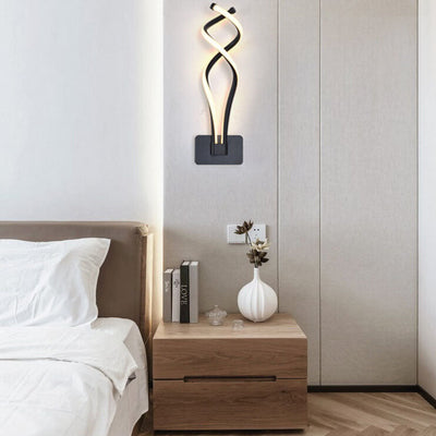 Scandinavian Creative Lines Note LED Wall Sconce Lamp