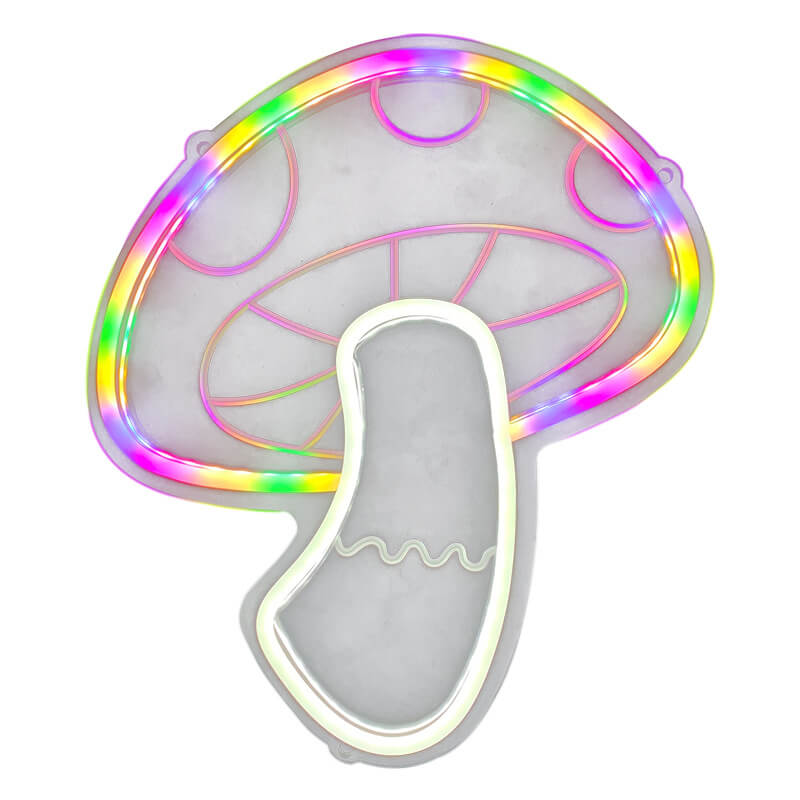 Creative Mushroom Light LED USB Dekoratives Neonlicht 
