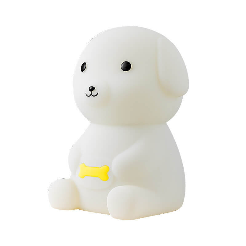 Lampe de table LED Creative Silicone Puppy Night Light 