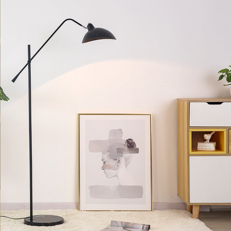 Lampes de sol modernes simples et réglables à 1 lumière 