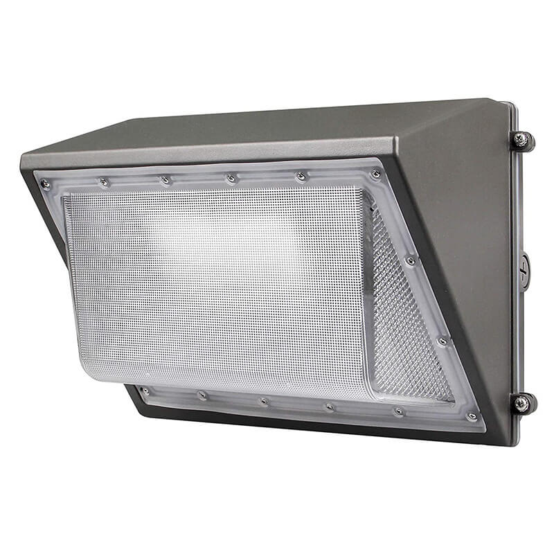 Modern Black Die-Cast Aluminum Glass Waterproof LED Outdoor Patio Wall Light