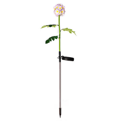 Modern Solar Dandelion Flower Bulb Garden Lawn Landscape Light