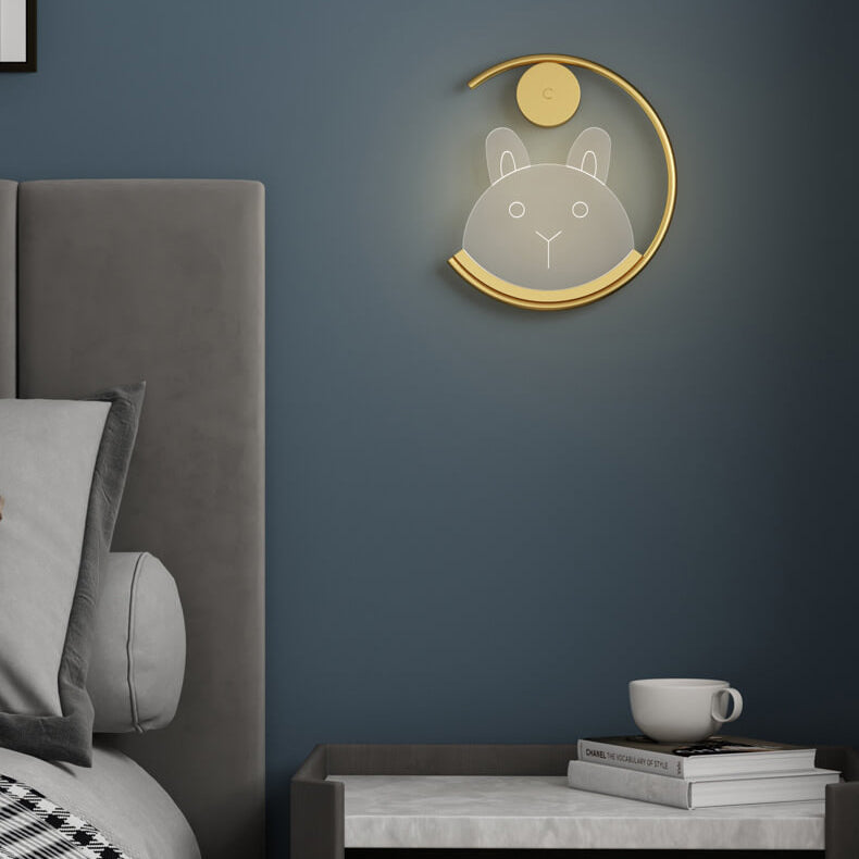 Applique murale LED en forme d&