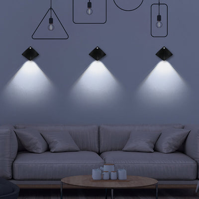 مصباح حائط LED بتصميم عصري على شكل سمكة الراي اللاسعة 