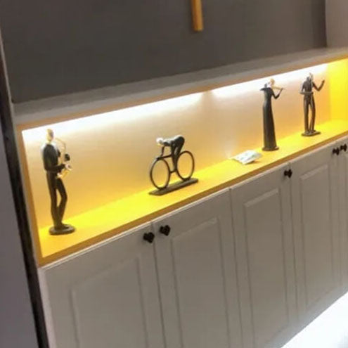 Modern Minimalist Linear PC Induction Night Light LED USB Wall Sconce Lamp