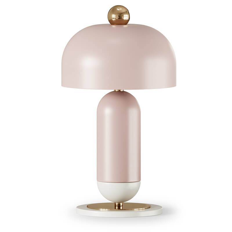 Lampe de table à 2 lumières avec matériel minimaliste nordique 
