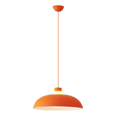 Modern Solid Color Macaron Acrylic Aluminum 1-Light Pendant Light