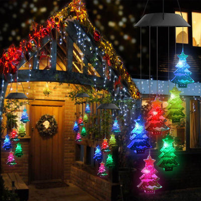 Modern Creative Christmas Decoration Solar LED Outdoor Hanging Lights