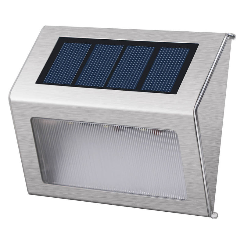 Solar wasserdichtes Stereo-Dreieck-Design LED Outdoor-Gang-Treppenlicht 