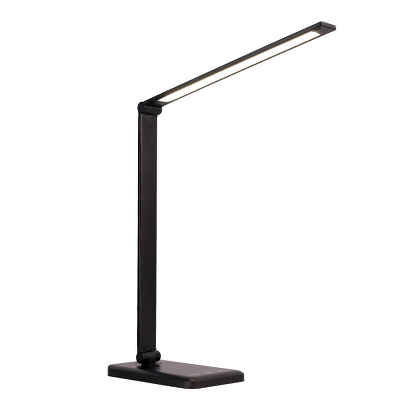 Eye Protection Aluminum Alloy Folding Touch 5-Speed Dimming LED Desk Lamp