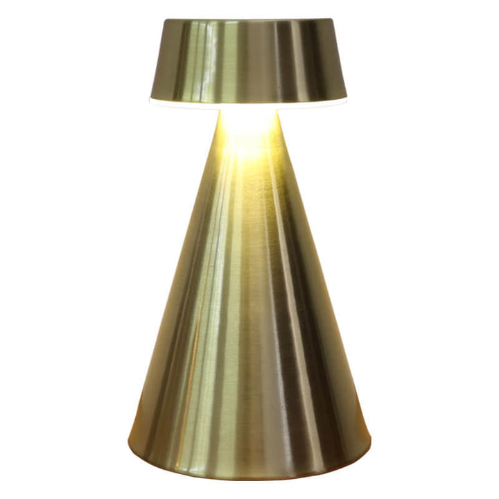 Lampe de table décorative LED à chargement USB en fer effilé créatif simple 