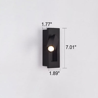 مصباح حائط LED من الألومنيوم بتصميم حديث وبسيط 