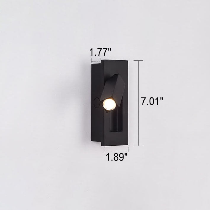 مصباح حائط LED من الألومنيوم بتصميم حديث وبسيط 