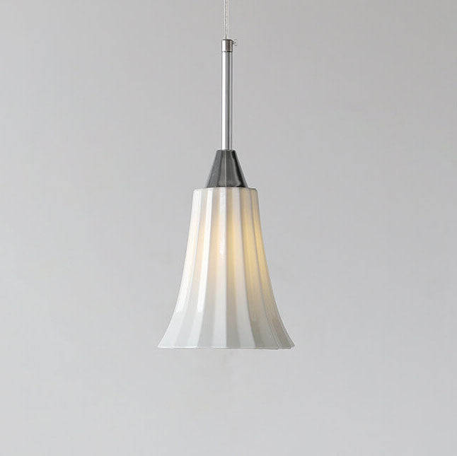 Lámpara colgante de 1 luz con textura cerámica minimalista moderna 