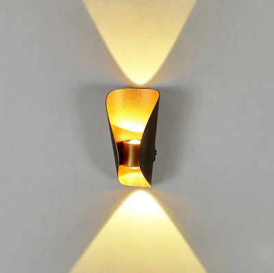 Lampe d'applique murale LED étanche de balcon de Patio extérieur de forme créative minimaliste moderne 